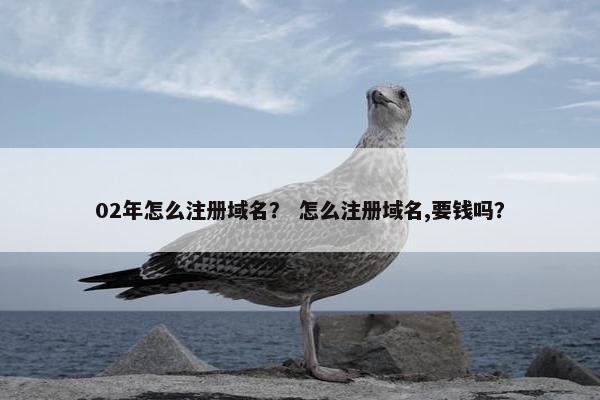 02年怎么注册域名？ 怎么注册域名,要钱吗？