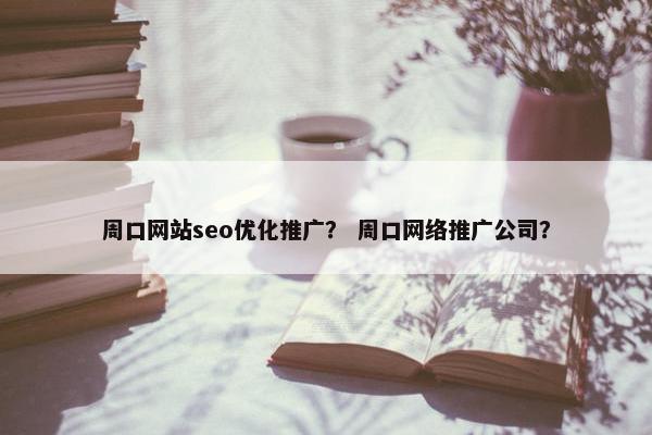 周口网站seo优化推广？ 周口网络推广公司？