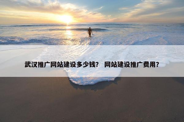 武汉推广网站建设多少钱？ 网站建设推广费用？