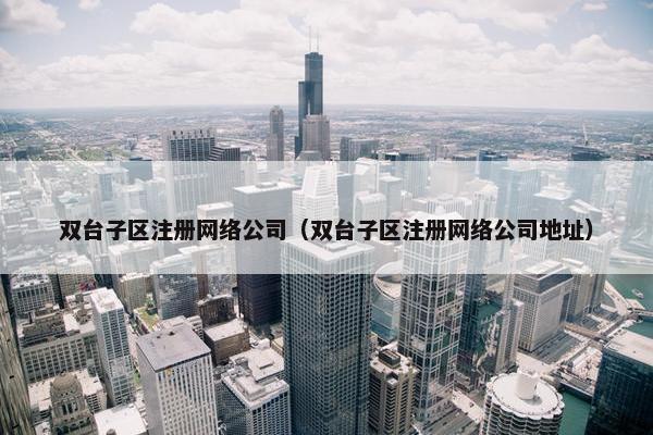 双台子区注册网络公司（双台子区注册网络公司地址）