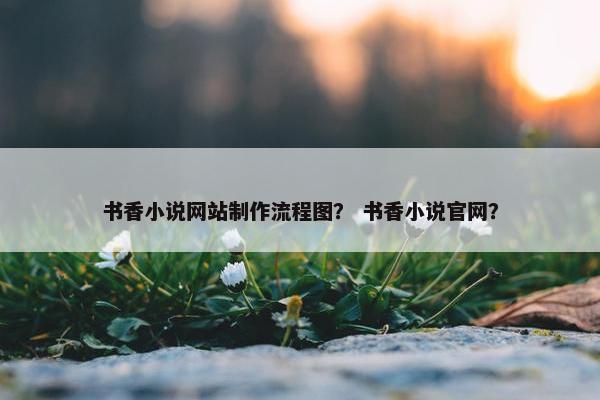 书香小说网站制作流程图？ 书香小说官网？