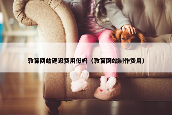 教育网站建设费用低吗（教育网站制作费用）