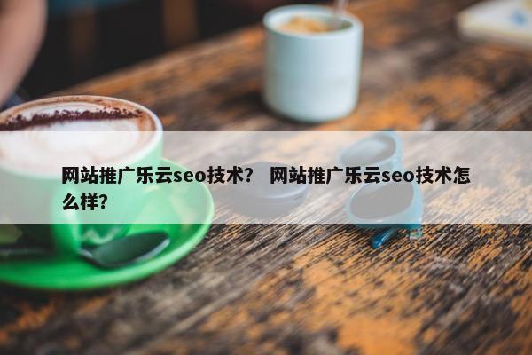 网站推广乐云seo技术？ 网站推广乐云seo技术怎么样？