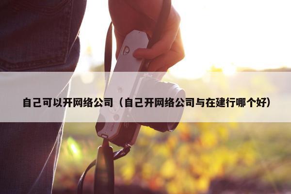 自己可以开网络公司（自己开网络公司与在建行哪个好）