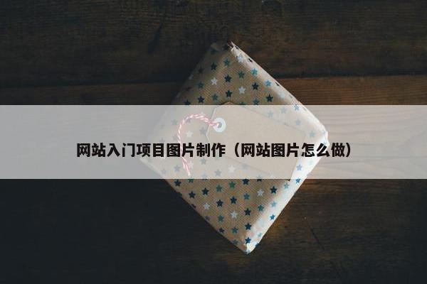 网站入门项目图片制作（网站图片怎么做）