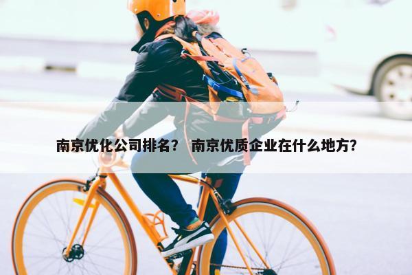 南京优化公司排名？ 南京优质企业在什么地方？