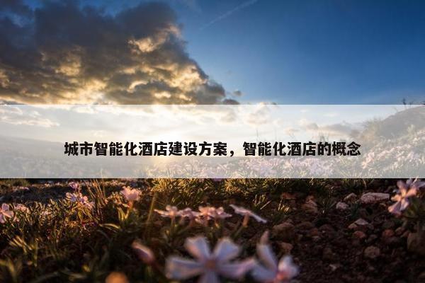 城市智能化酒店建设方案，智能化酒店的概念