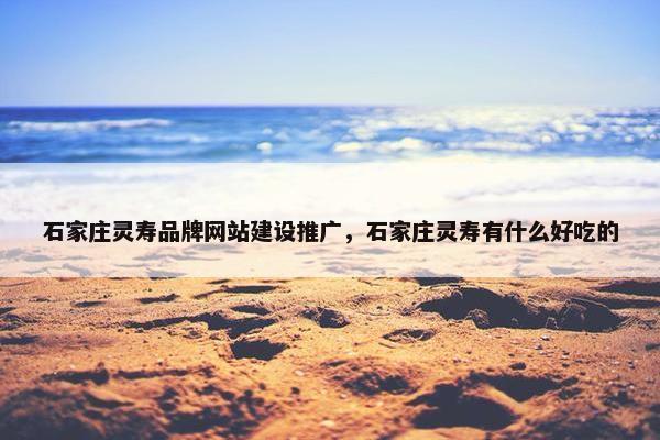 石家庄灵寿品牌网站建设推广，石家庄灵寿有什么好吃的