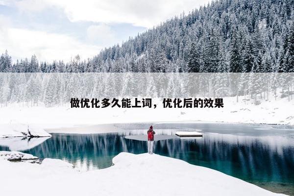 做优化多久能上词，优化后的效果