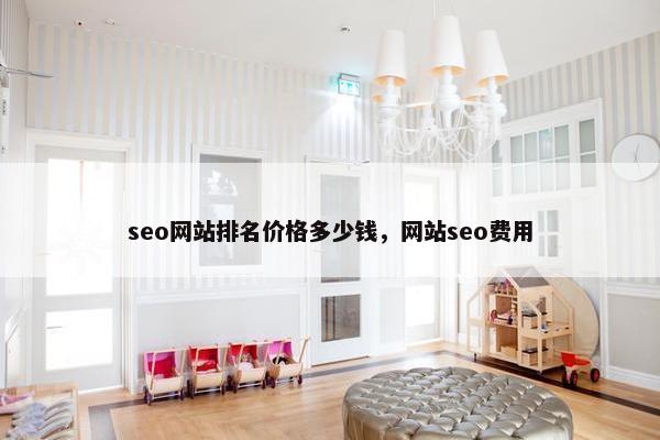 seo网站排名价格多少钱，网站seo费用