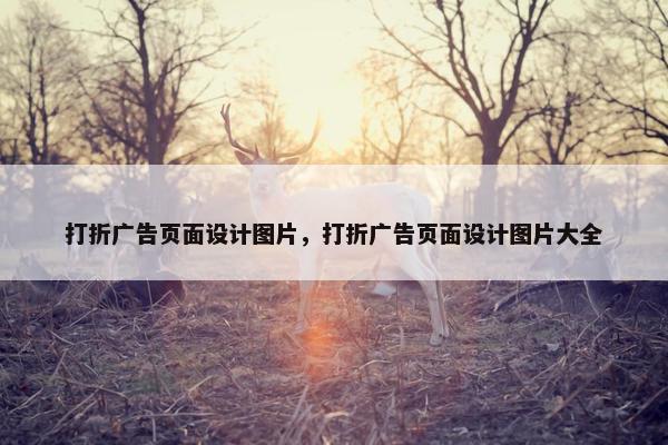 打折广告页面设计图片，打折广告页面设计图片大全