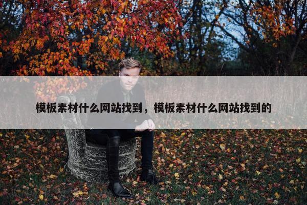 模板素材什么网站找到，模板素材什么网站找到的