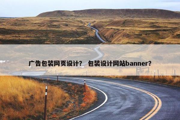 广告包装网页设计？ 包装设计网站banner？