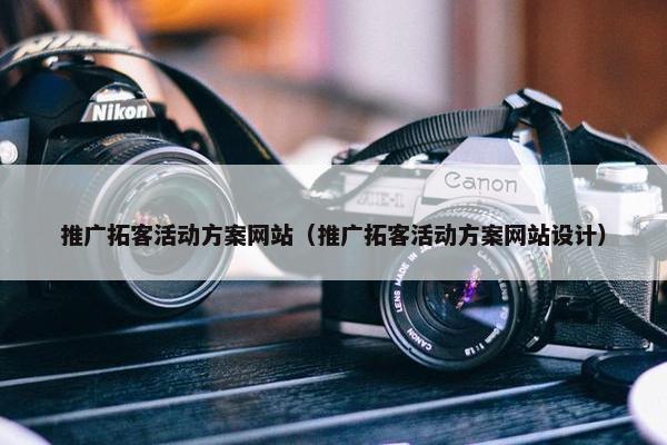 推广拓客活动方案网站（推广拓客活动方案网站设计）