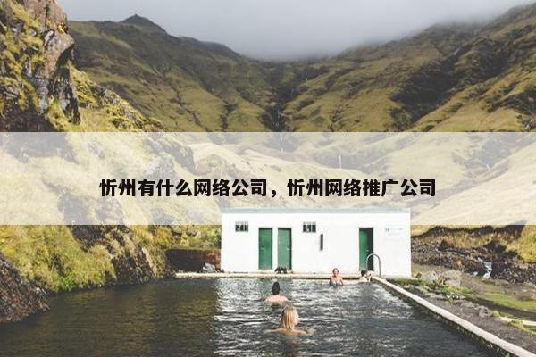 忻州有什么网络公司，忻州网络推广公司