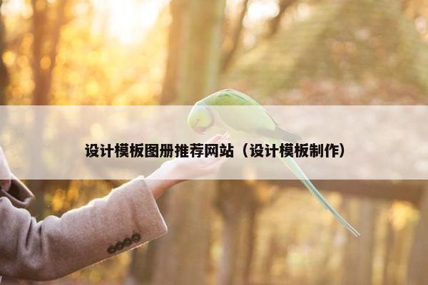 设计模板图册推荐网站（设计模板制作）