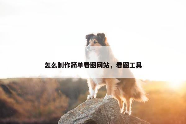怎么制作简单看图网站，看图工具