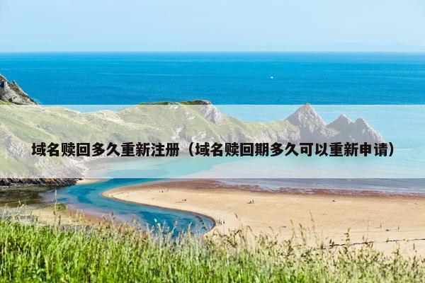 域名赎回多久重新注册（域名赎回期多久可以重新申请）